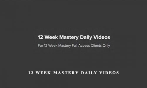 12 Week Mastery by Tom Beal