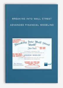 Breaking Into Wall Street - Advanced Financial Modeling