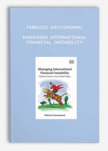 Managing International Financial Instability, Fabrizio Saccomanni
