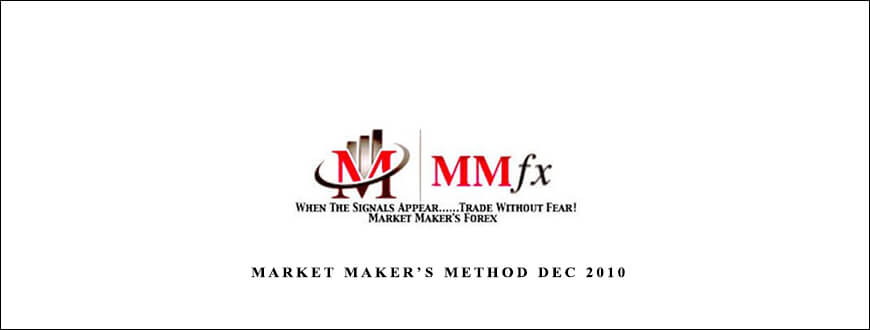 Steve Mauro – Market Maker’s Method Dec 2010 (PDF, MT4 Indicators, Video 600 MB)