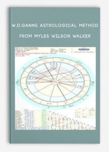 W.D.Ganns Astrological Method ,Myles Wilson Walker, W.D.Ganns Astrological Method from Myles Wilson Walker