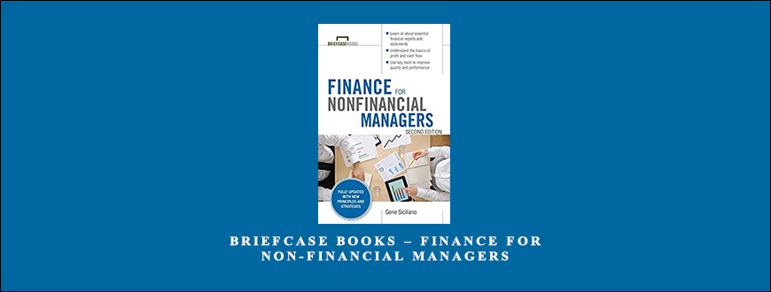 Briefcase Books – Finance for Non-Financial Managers by McGraw-Hill