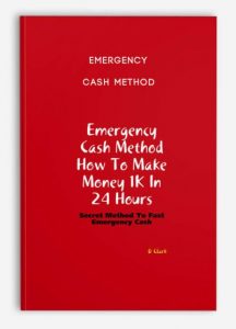 Emergency, Cash Method, Emergency Cash Method