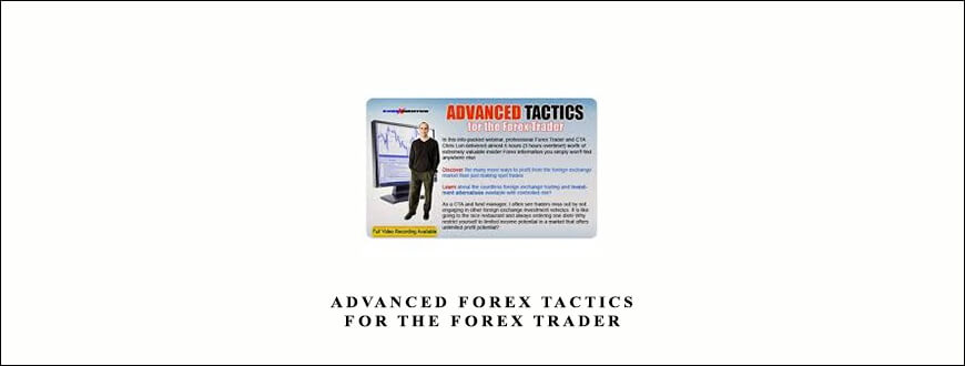 Advanced Forex Tactics for the Forex Trader by Forex Mentor