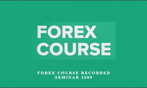 Forex Course Recorded Seminar 2009 – SpecialistTrading.com 15 Modules in 1 DVD