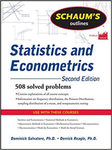 Statistics and Econometrics , Dominick Salvatore, Statistics and Econometrics by Dominick Salvatore