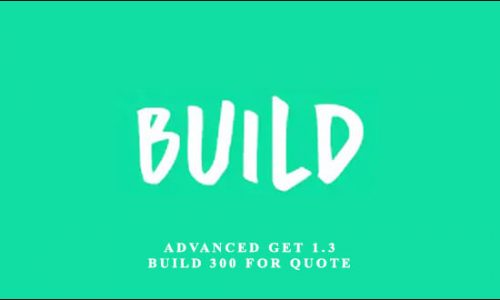 Advanced GET 1.3 Build 300 for Quote