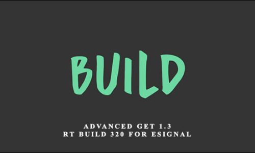 Advanced GET 1.3 RT Build 320 for eSignal