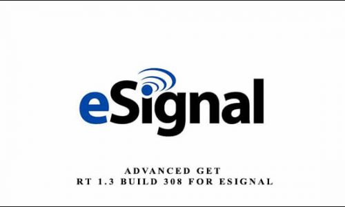 Advanced GET RT 1.3 build 308 for eSignal