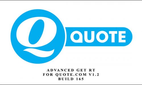 Advanced GET RT for Quote.com v1.2 Build 165