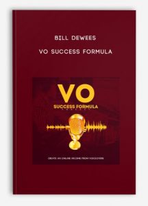 Bill DeWees - VO Success Formula