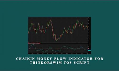 Chaikin Money Flow Indicator for ThinkorSwim TOS Script