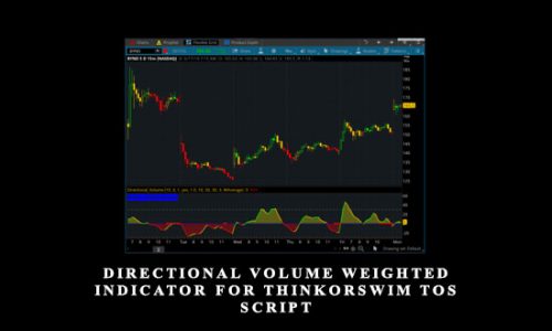 Directional Volume weighted Indicator for ThinkorSwim TOS Script