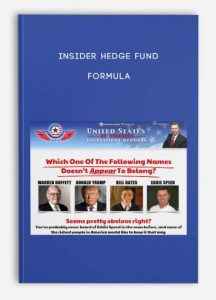 Insider Hedge Fund Formula