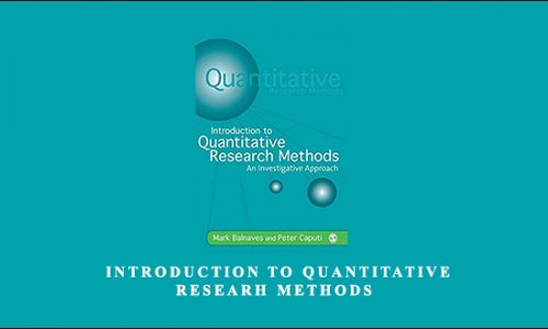 Mark Balnaves – Introduction to Quantitative Researh Methods