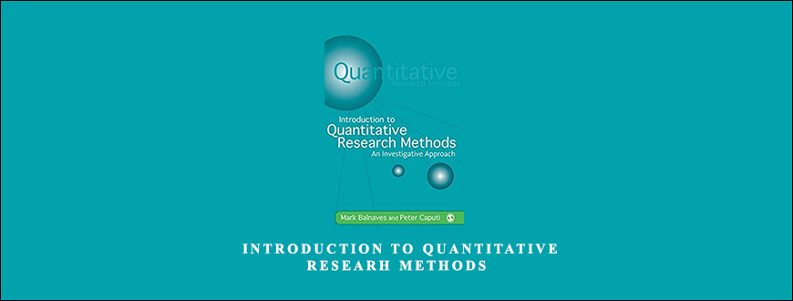 Mark Balnaves – Introduction to Quantitative Researh Methods
