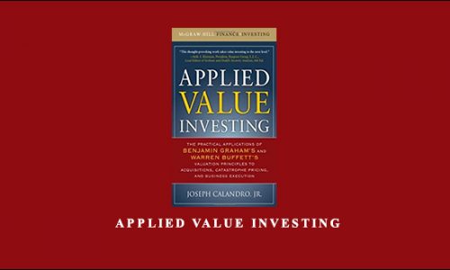 Joseph Calandro Jr. – Applied Value Investing