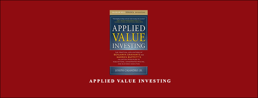Joseph Calandro Jr. – Applied Value Investing
