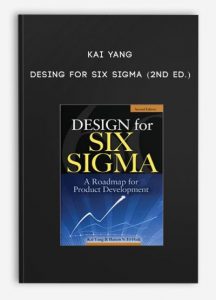 Kai Yang - Desing for Six Sigma (2nd Ed.)