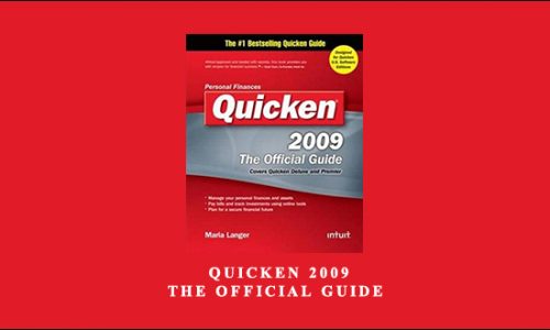 Maria Langer – Quicken 2009. The Official Guide