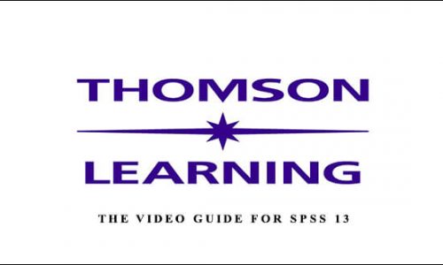 Thomson Learning – The Video Guide For Spss 13