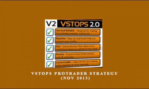 VSTOPS ProTrader Strategy (Nov 2013)