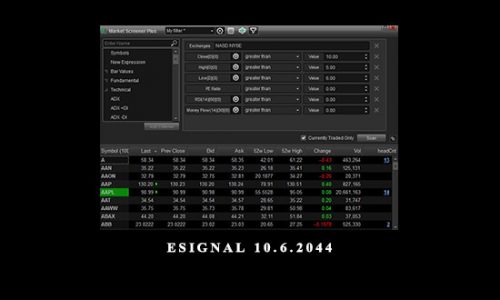 eSignal 10.6.2044