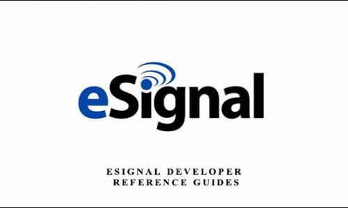 eSignal Developer Reference Guides