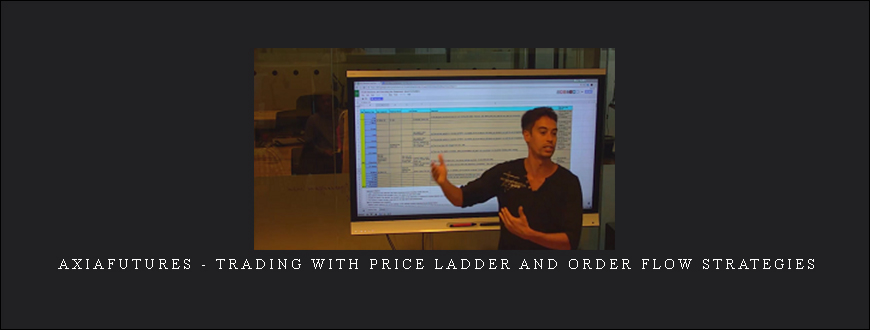 Axiafutures – Trading with Price Ladder and Order Flow Strategies