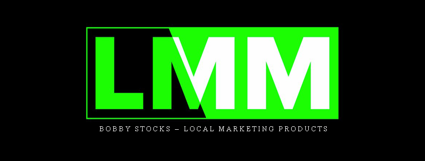 Bobby Stocks – Local Marketing Products