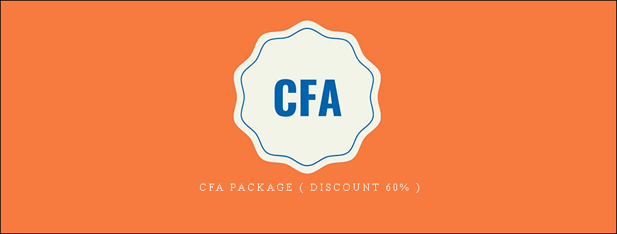 CFA Package ( Discount 60% )