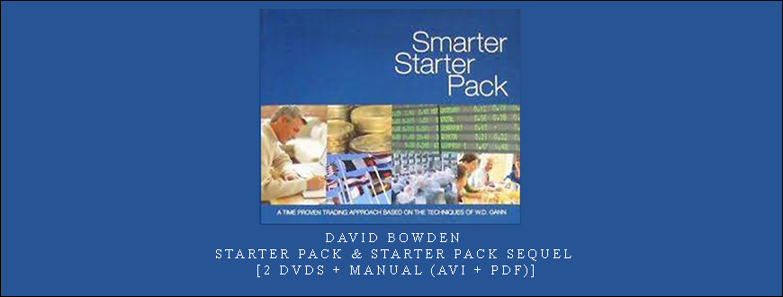 David Bowden – Starter Pack & Starter Pack Sequel [2 DVDs + MANUAL (AVI + PDF)]