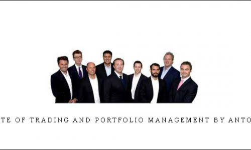 Institute of Trading and Portfolio Management by Anton Kreil