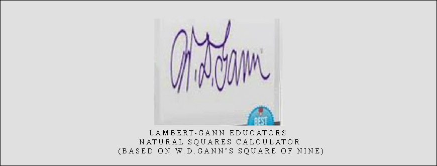 Lambert-Gann Educators – Natural Squares Calculator (Based on W.D