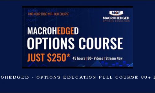 Macrohedged – Options Education FULL Course 30+ Hours