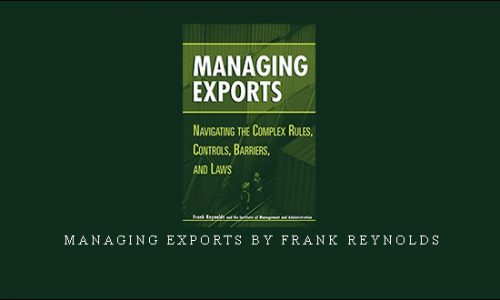 Managing Exports by Frank Reynolds