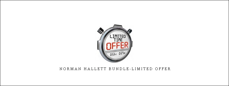 Norman Hallett bundle-Limited Offer