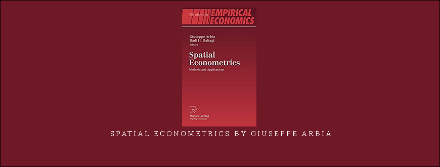 Spatial Econometrics BY Giuseppe Arbia