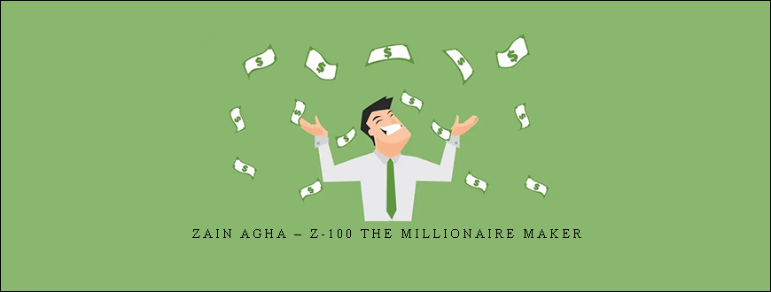 Zain Agha – Z-100 The Millionaire Maker