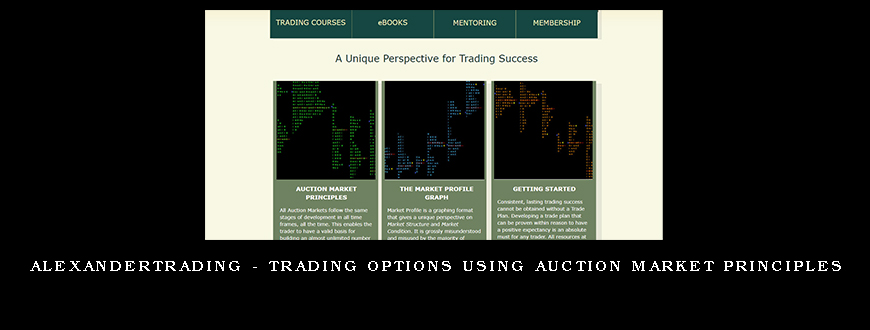 AlexanderTrading – Trading Options Using Auction Market Principles