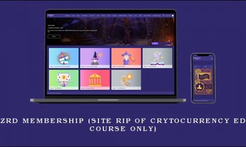 Cryptowzrd Membership (Site Rip of Crytocurrency Education Course Only)