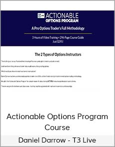 Dan Darrow – Actionable Options Program