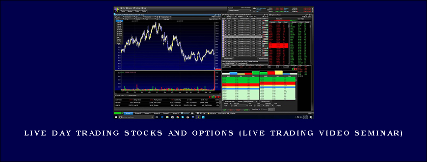 Live Day Trading Stocks and Options (Live Trading Video Seminar)