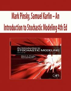 Mark Pinsky, Samuel Karlin – An Introduction to Stochastic Modeling 4th Ed