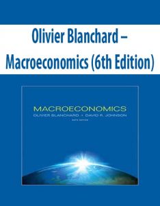 Olivier Blanchard – Macroeconomics (6th Edition)
