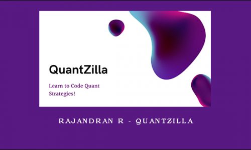 Rajandran R – QuantZilla