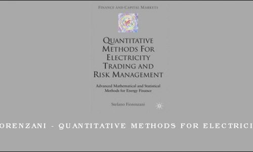 Stefano Fiorenzani – Quantitative Methods for Electricity Trading