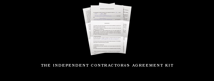 The Independent Contractor’s Agreement Kit