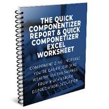 The Quick Componentizer Report & Quick Componetizer excel worksheet