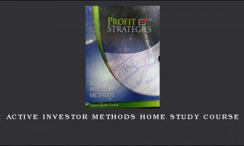 Active Investor Methods Home Study Course